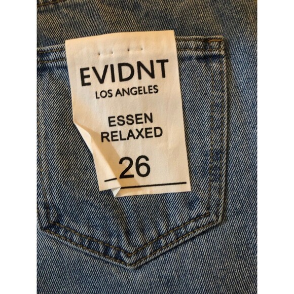 Evidnt Los Angeles Jeans Women's Size 26 Retro VTG Hype NWT 90s Y2K Fray Anthro - Picture 8 of 9